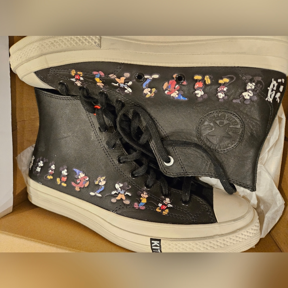 Kith Disney converse chuck Taylor preowned size 10